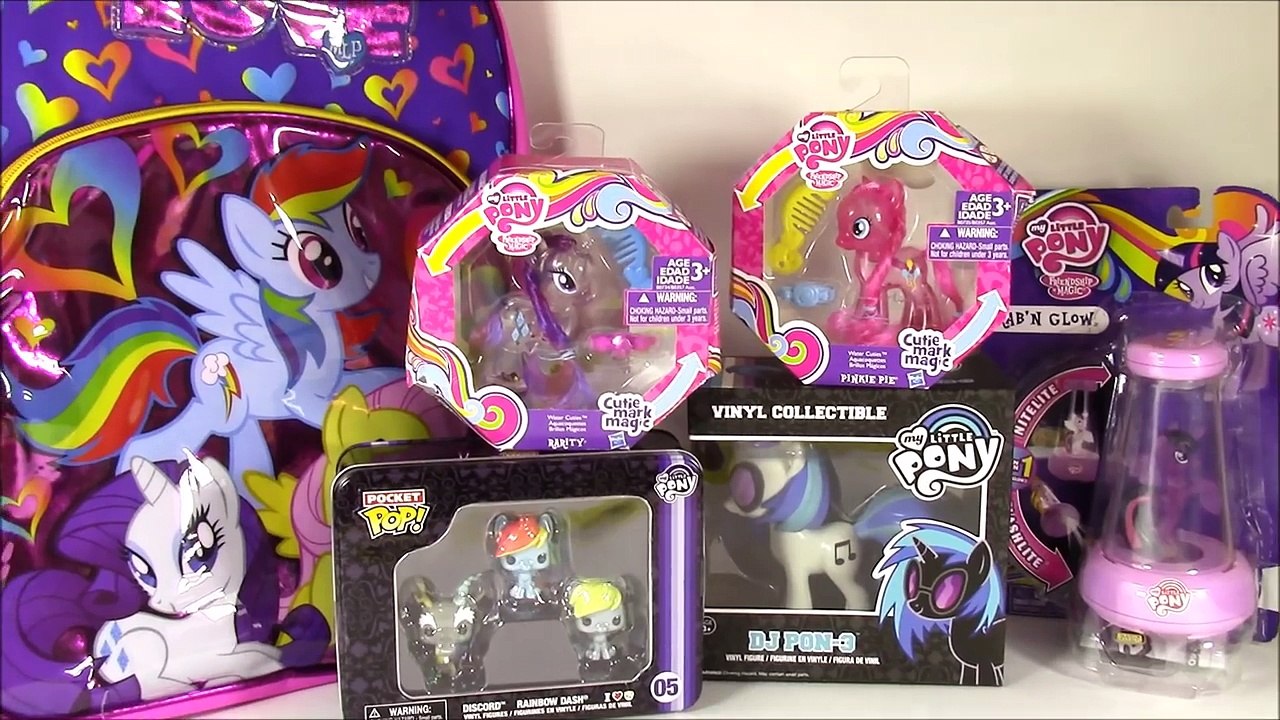 My Little Pony HUGE TOY HAUL! MLP Water Cuties Glitter Rarity & Pinkie Pie FUNKO Pocket POPS