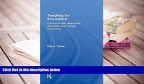 Download Teaching for EcoJustice: Curriculum and Lessons for Secondary and College Classrooms