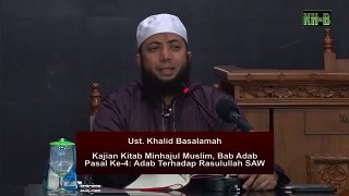 Kitab Minhajul Muslim Bab Adab Pasal Ke-4 Adab Terhadap Rasulullah SAW_01