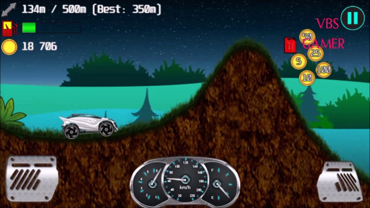 Alien Planet Hill Racing Android Gameplay