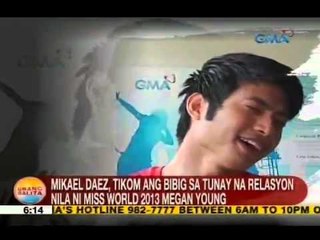 Mikael Daez, tikom ang bibig sa tunay na relasyon nila ni Miss World 2013 Megan Young
