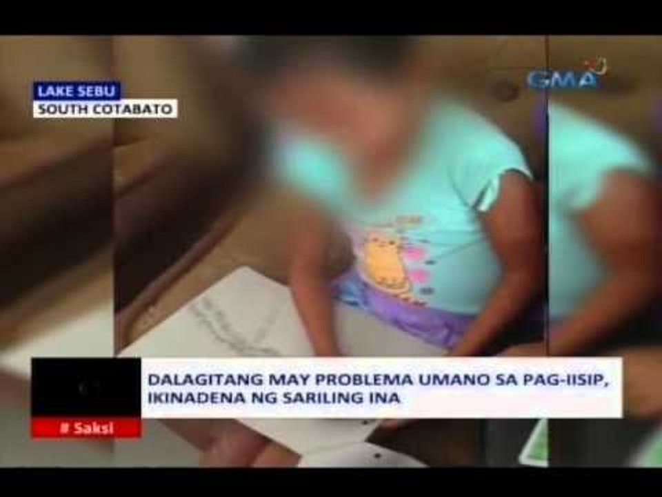 Saksi: Dalagita sa South Cotabato na may problema umano sa pag-iisip, ikinadena ng sariling ina