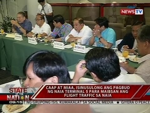 SONA: CAAP at MIAA, isinusulong ang pagbuo ng NAIA 5 para maibsan ang flight traffic