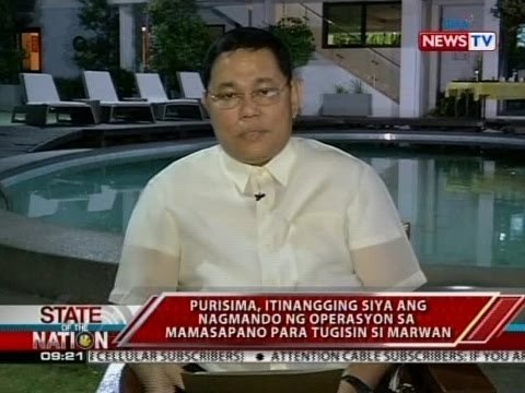 Purisima, itinangging siya ang nagmando ng operasyon sa Mamasapano para tugisin si Marwan