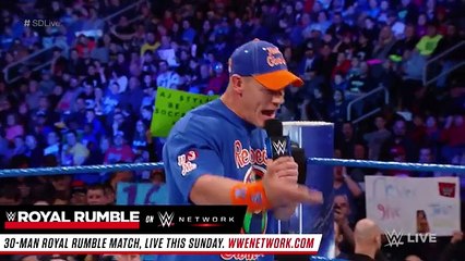 AJ Styles calls out John Cena SmackDown LIVE, 2017