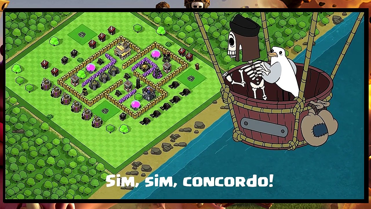 Filme Clash of Clans e Clash Royale Legendado Um Amor Para Recordar Clash-A-Rama Legendado em português