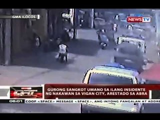 QRT: Gurong sangkot umano sa ilang insidente ng nakawan, arestado