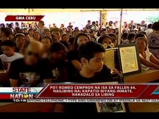 SONA: PO1 Romeo Cempron na isa sa Fallen44, nailibing na