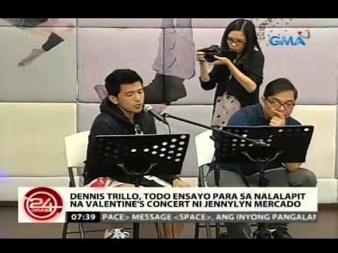 Dennis Trillo, todo ensayo para sa nalalapit na Valentine's Concert ni Jennylyn Mercado