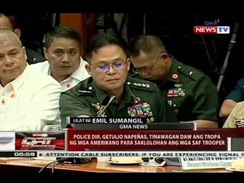 QRT: Napeñas, tinawagan daw ang tropa ng mga amerikano para saklolohan ang mga SAF trooper