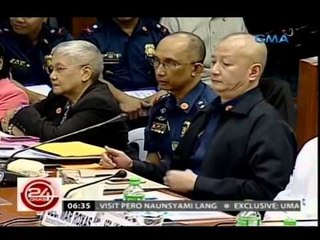 24 Oras: Mga lider ng milf, hindi pa rin sumipot sa pagdinig ng Senado