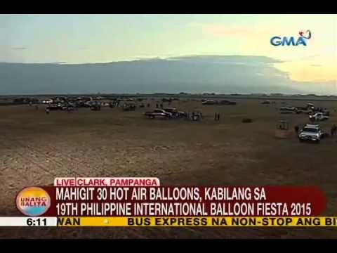 UB: Mahigit 30 hot air balloons, kabilang sa 19th Philippine Int'l Balloon Fiesta 2015