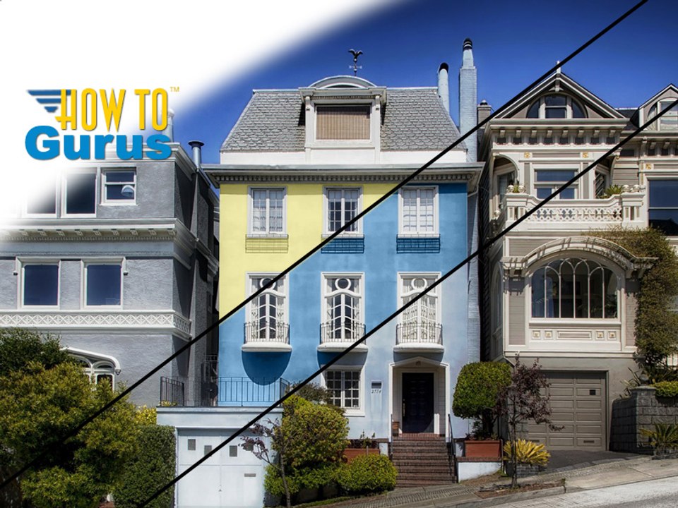 How to Change Color of a House to Match Color Swatch in Photoshop a CS5 CS6 CC Tutorial
