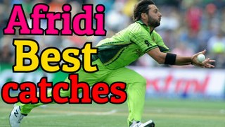 Shahid Afridi Best Catches in cricket