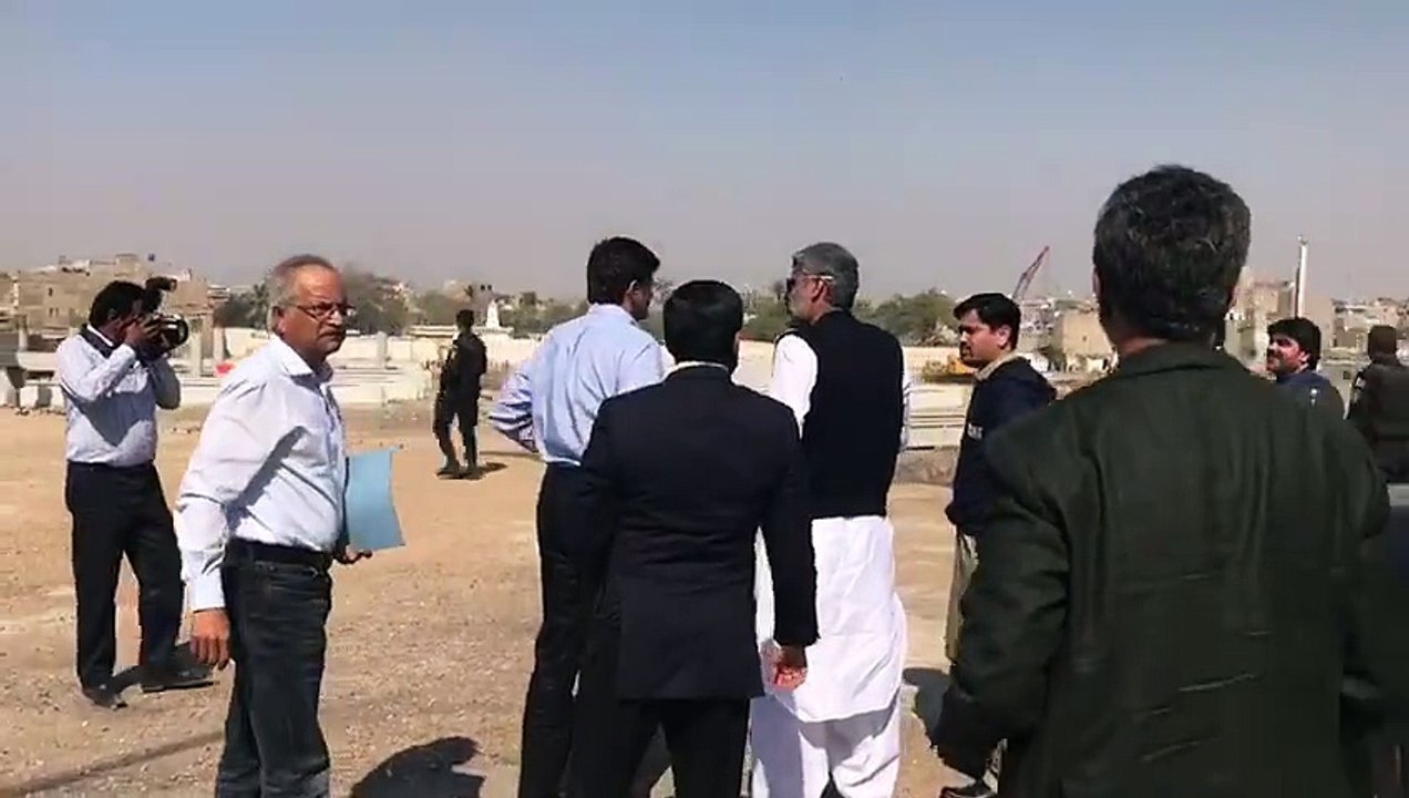 CM Sindh SYED MURAD ALI SHAH briefing on the accomplishments of the Deputy Commissioner (West) of the Lyari Expressway..