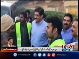 CM Sindh Murad Ali Shah visits different areas of Karachi