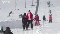 Snowboardcunun dikkati faciayı önledi