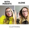 Behavior When With Parents And When Alone