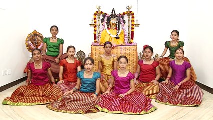 Ayigiri Nandini - Navadurgas singing Mahishasura Marddini Sthothram
