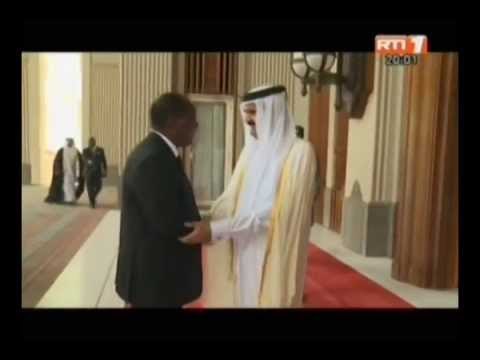 Le President de la république SEM Alassane Ouattara en visite officielle au Qatar