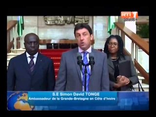 Les Ambassadeurs du Japon,de Grande-Bretagne et le DG d'ENDEAVOUR reçus par le Chef de l'Etat