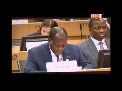 Bruxelles: le President Ouattara a prit part à la conference des donateurs pour le Mali