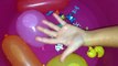 Learn Colours Wet Balloons Kinder Surprise Colors Water Balloon Finger Family Nursery Rhymes Songs