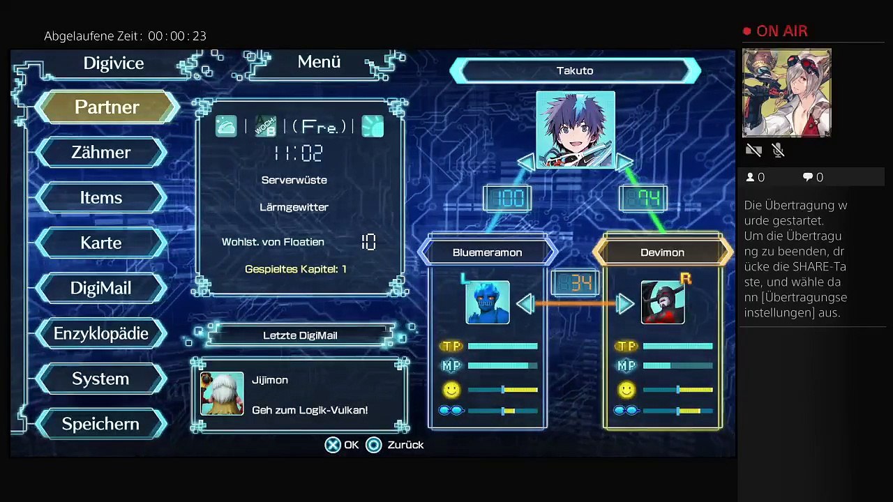PS4-Live-Übertragung von Chrissgaming