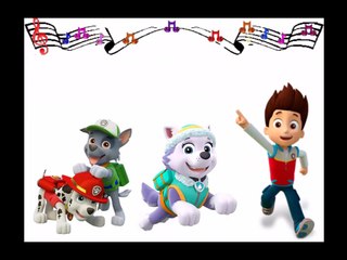 PAW Patrol Alphabet Song for Children ABC Songs for baby english nursery rhymes