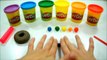 Play Doh Como hacer una Rosquilla Glaseado Arco Iris Hazlo tu mismo!