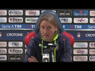 Meno uno a #CrotoneEmpoli, mister Nicola in conferenza
