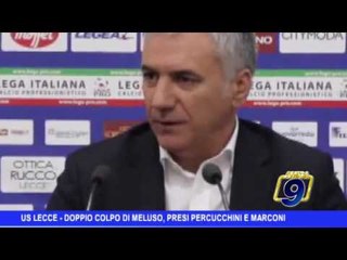 Us Lecce | doppio colpo di Meluso, presi Perucchini e Marconi