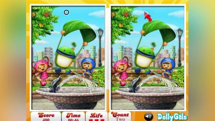 Team Umizoomi - 6 Diff Fun - Team Umizoomi Games