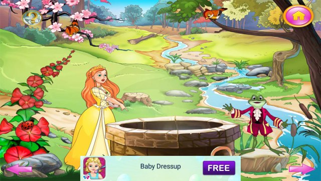 Princess & Frog book for kidsy - Android gameplay TabTale Movie apps free kids best top TV film