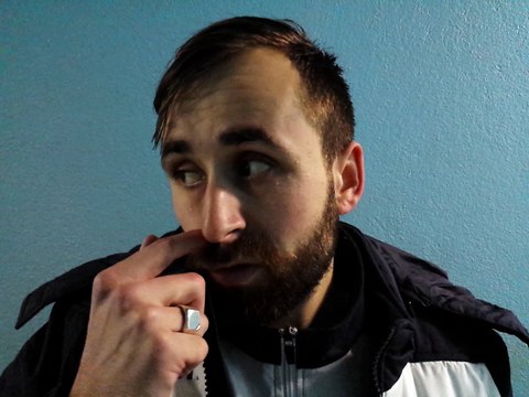 Lucas Franco après le match contre Pau