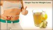 How to lose weight at home - lose weight with ginger - Home Remedies for weight loss