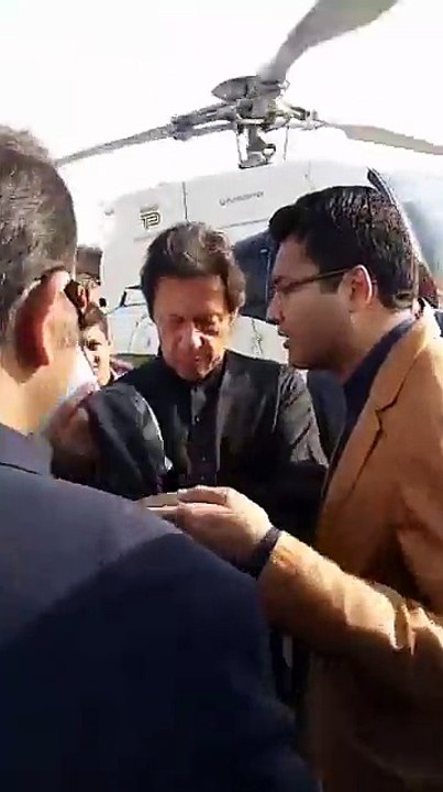 Imran Khan Arrived in Sahiwal