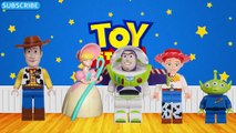Daddy Finger Song Lego Toy Story Minifigures - Finger Family Toy Story - Nursery Rhymes for Children