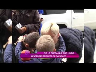Leticia Calderón fúrica con paparazzi a sus hijos