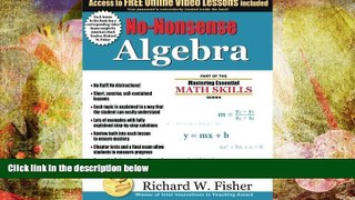 Download No-Nonsense Algebra: Part of the Mastering Essential Math Skills Series Pre Order