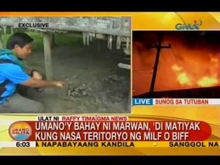 UB: Umano'y bahay ni Marwan, 'di matiyak kung nasa teritoryo ng MILF o BIFF
