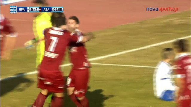 18η Ηρακλής-ΑΕΛ 1-1 2016-17 Τα γκολ (Novasports)