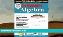 Download No-Nonsense Algebra: Part of the Mastering Essential Math Skills Series For Ipad