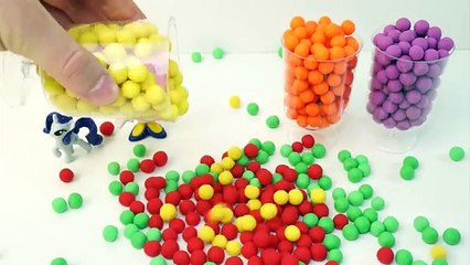 Cups Surprise Toys Play Doh Learn Colours Hello Kitty Minions Peppa Pig My Little Pony Disney