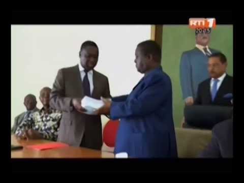 Préparatifs du prochain congres du PDCI: Les membres du comité haddocks chez le President Bedié