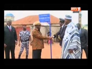 En visite d'Etat dans la région du Tonkpi, le Président Ouattara accueilli dans la ferveur