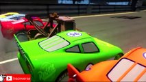 Homem Aranha Desenho - Disney Pixar Carros Relâmpago Mcqueen corrida com Rayo Dinoco Engraçado