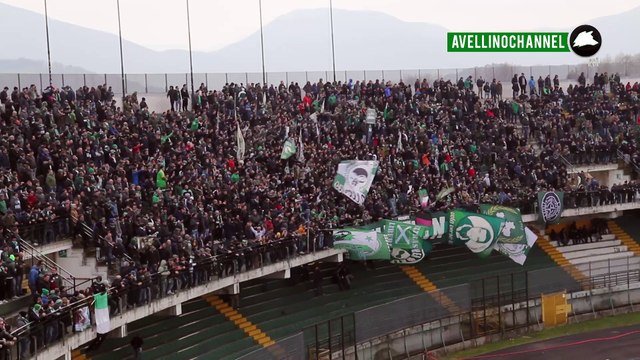 Avellino-Virtus Entella, i 90 minuti della Curva Sud