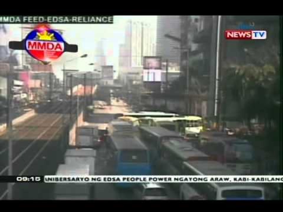NTG: Ilang bahagi ng EDSA, sinara para sa ika-29 anibersaryo ng EDSA