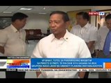 NTG: VP Binay, tutol sa panawagang magbitiw sa pwesto si PNoy